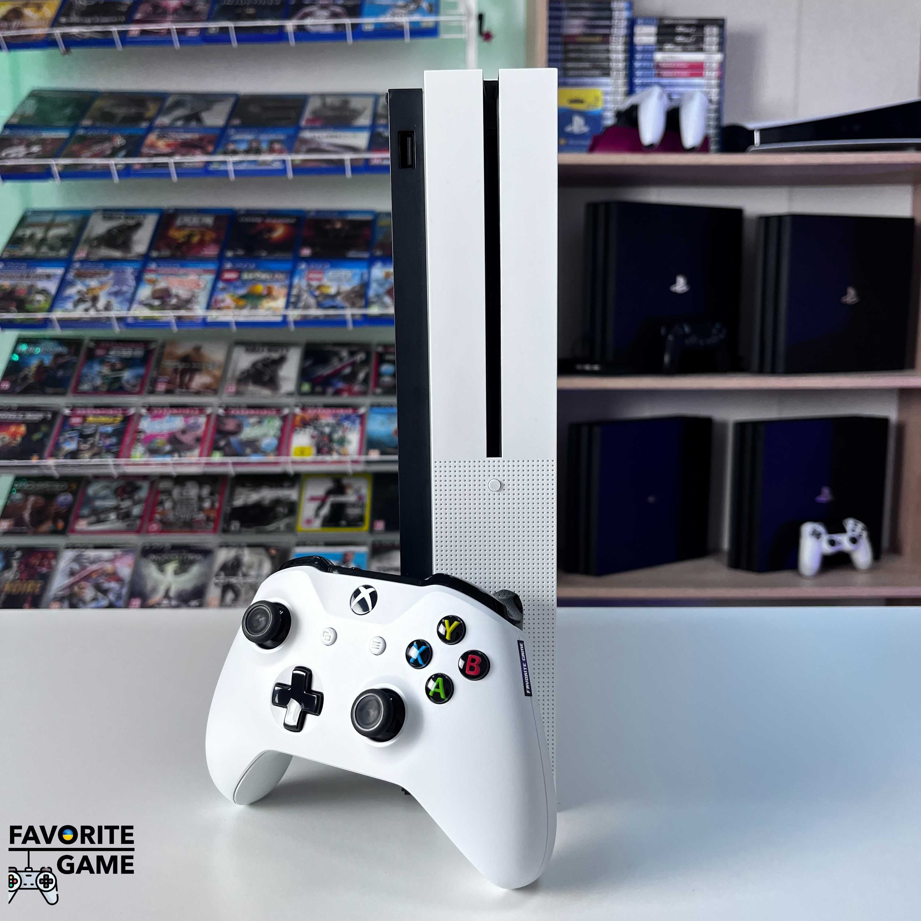 Xbox One S 500GB + 450 ігор + Гарантія / Доставка Київ / Іксбокс Ван С