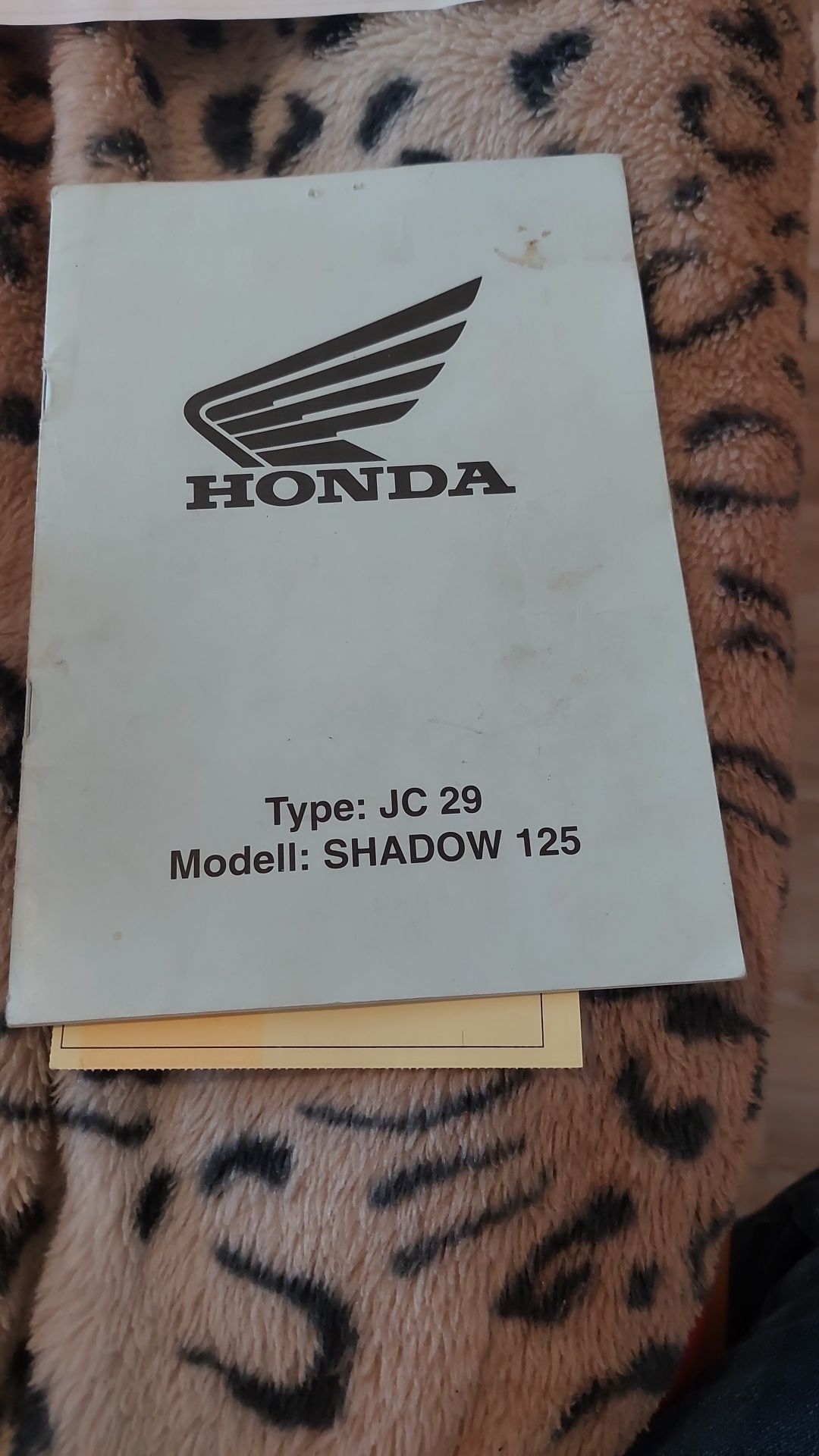 Motor Honda Shadow 125