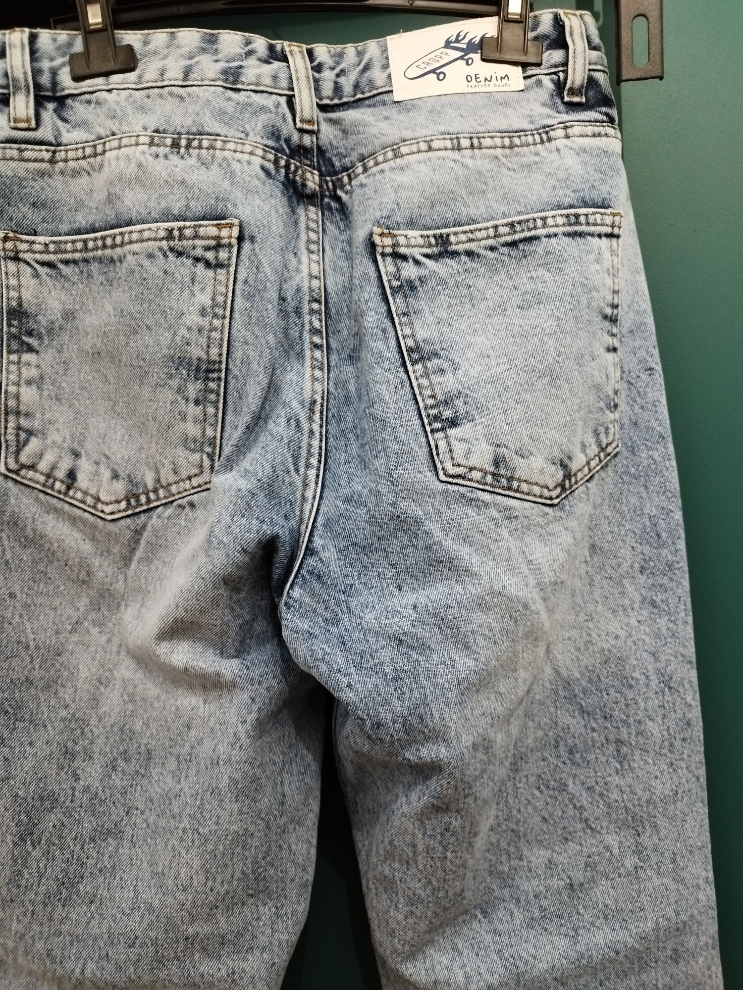 Spodnie baggy jeans 28/32