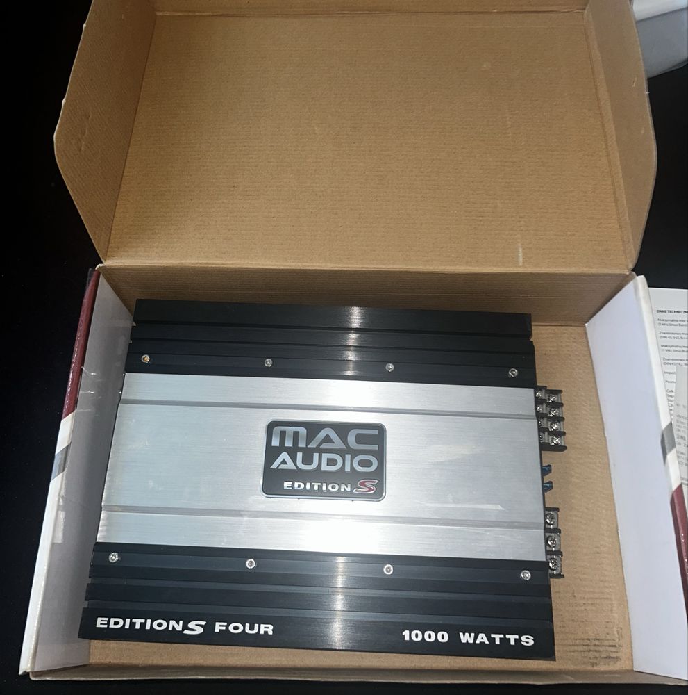 Wzmacniacz Mac Audio edition S FOUR 1000watts MAX