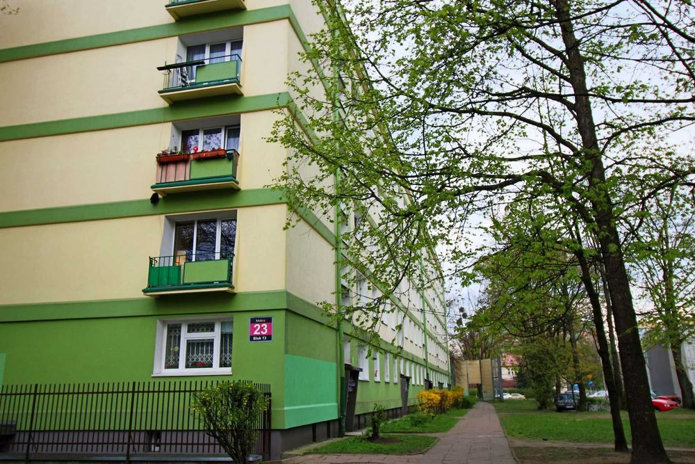 Kawalerka z balkonem, Łódź, ul. Mokra 23