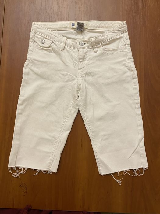 Джинсовые велосипедки gap