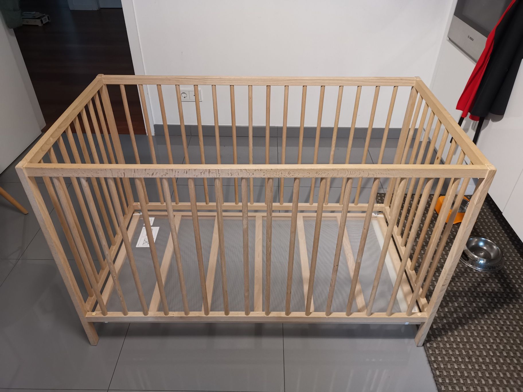 Berço Ikea SNIGLAR com Colchão