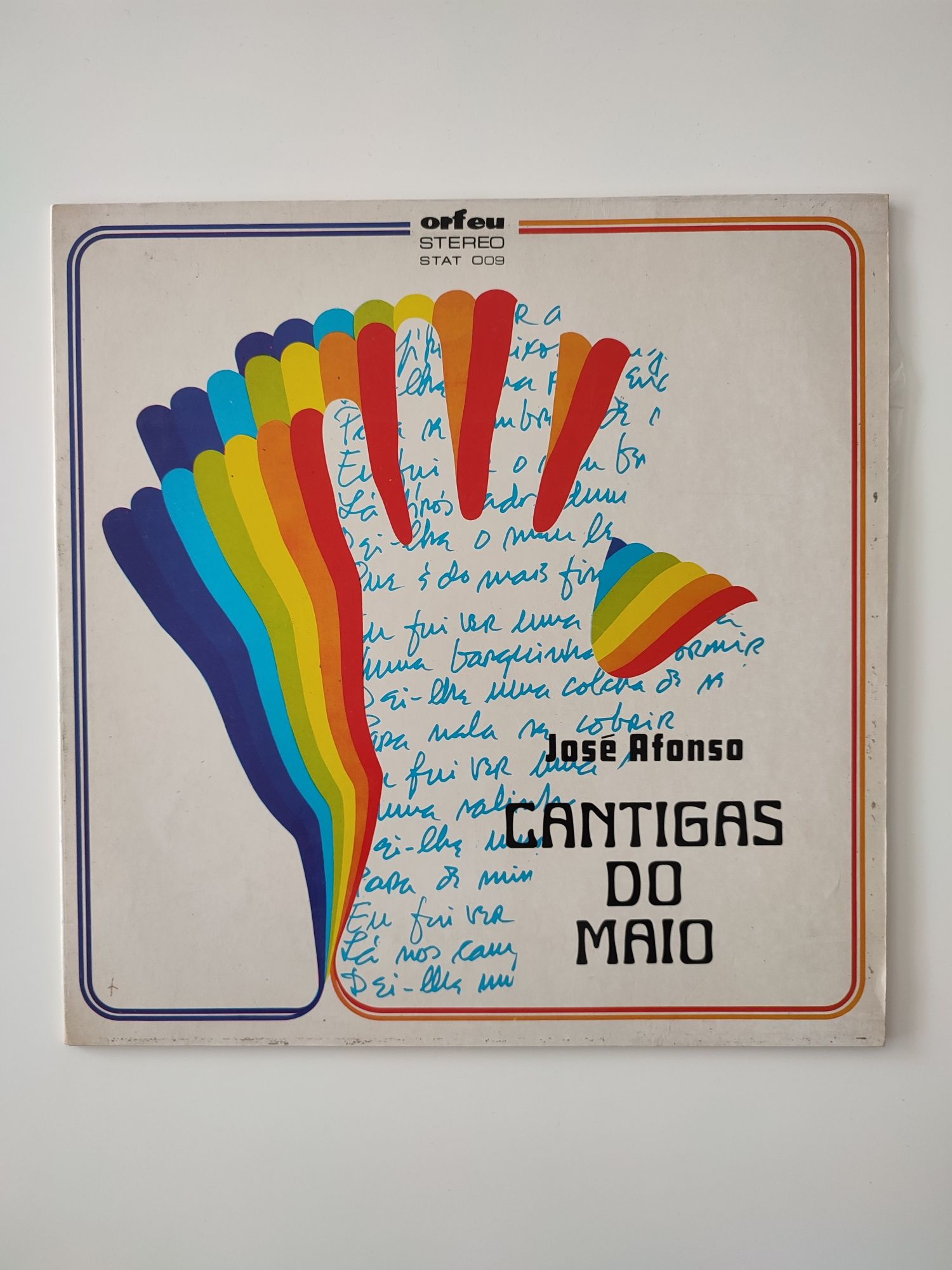 Disco vinil LP - Zeca Afonso - Cantigas do Maio