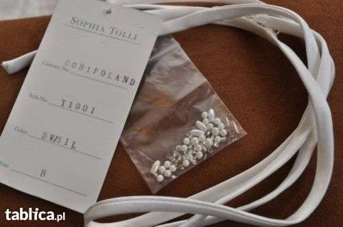 Koronkowa suknia ślubna SOPHIA TOLLI - Y1901 Felice - r 38 + gratis