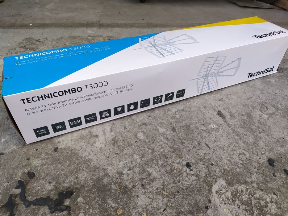 Antena kierunkowa do telewizji naziemnej technicombo T3000 typ krokody