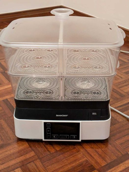 Máquina de Cozinhar a Vapor Silvercrest Como Nova 25€