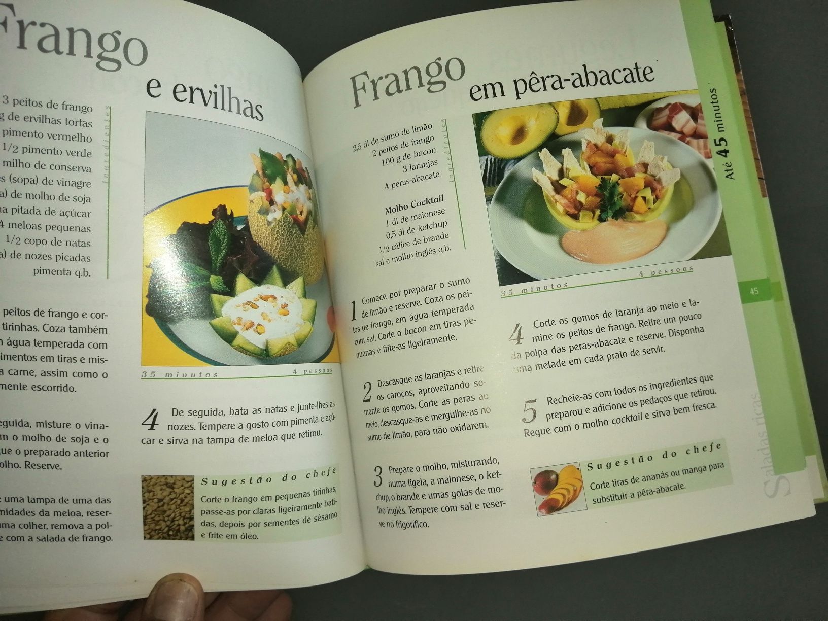 Saladas coleção facil e saboroso	Impala editores	Como novo!!*