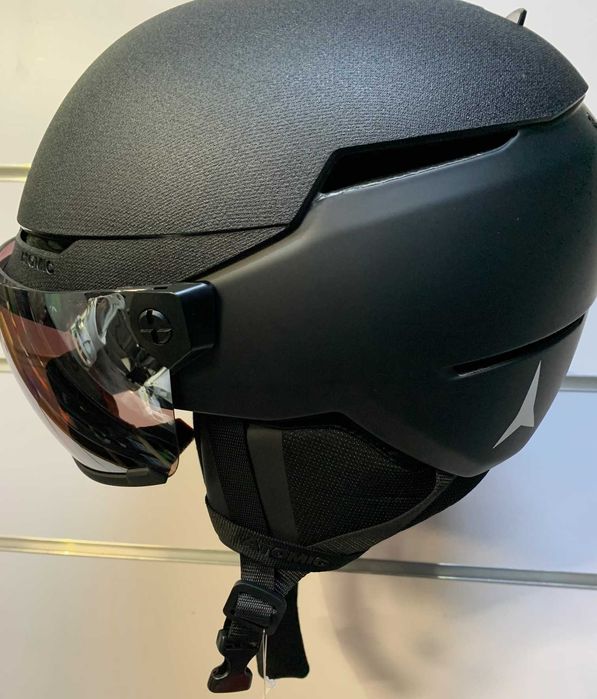 Kask narciarski z szybą Atomic Nomad Visor XL  63-65 cm Black Nowy