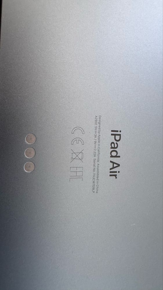 iPad Air 11″ (M2) 256 GB Wi‑Fi – idealny + oryg. pudełko