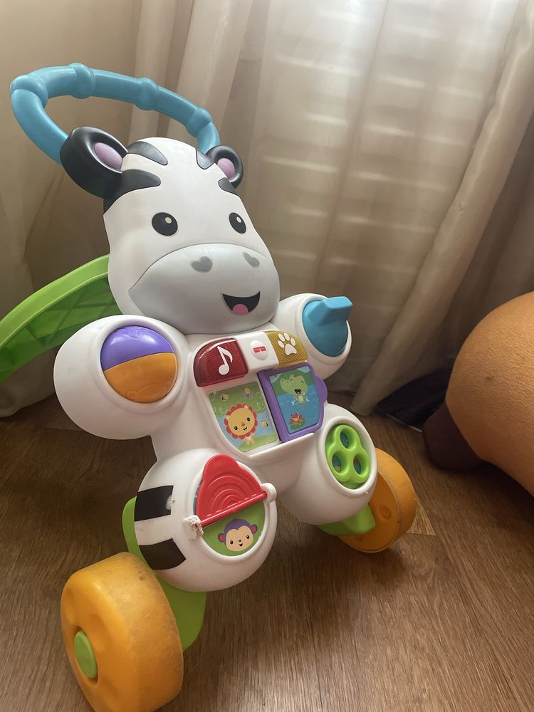 Інтерактивні ходунки Fisher price Зебра