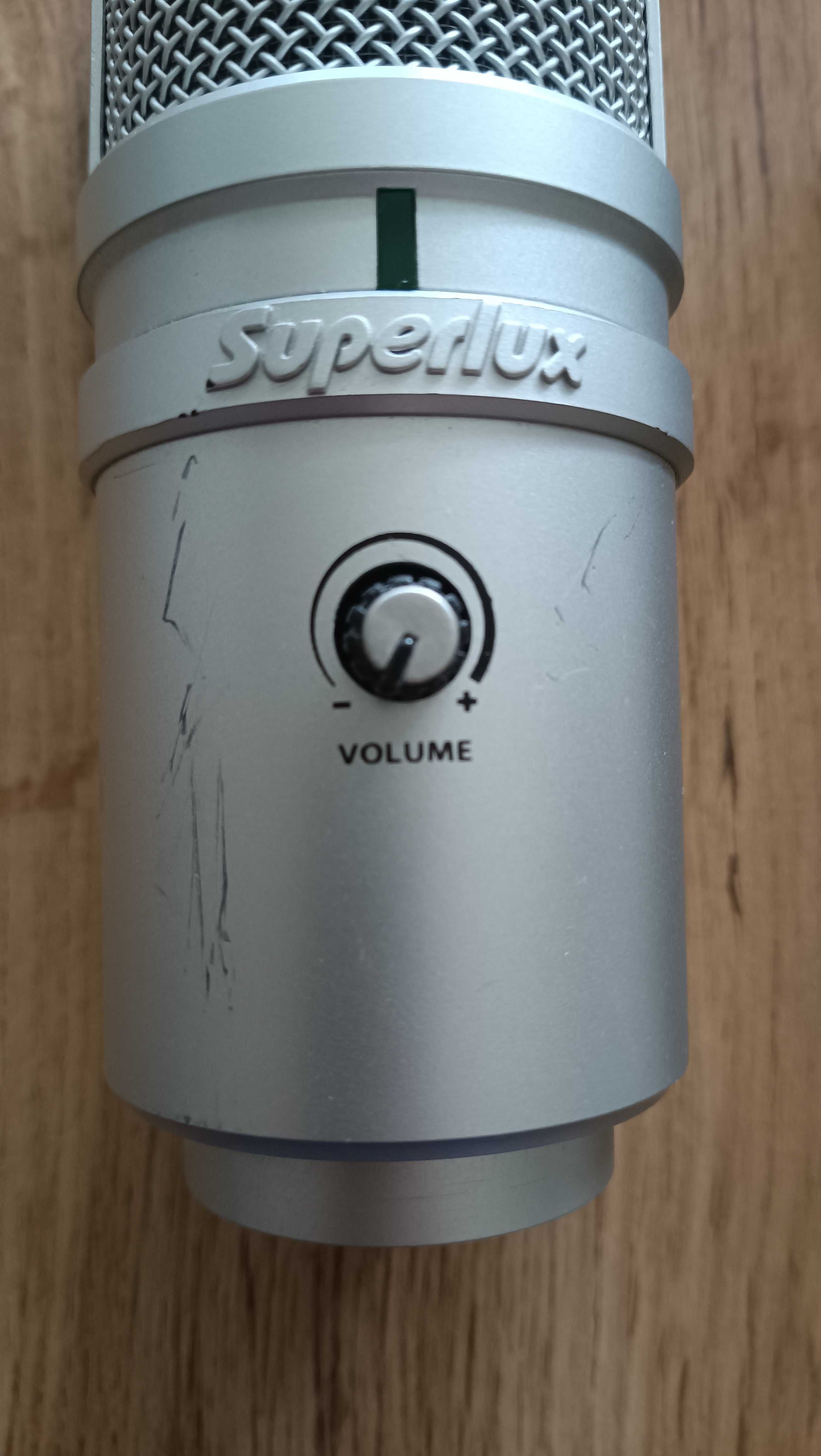 mikrofon Superlux E205U z osłoną Superlux S65