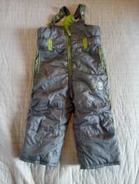 Ciepłe zimowe spodnie dla chłopca 2 lata Coccodrillo r. 86 cm