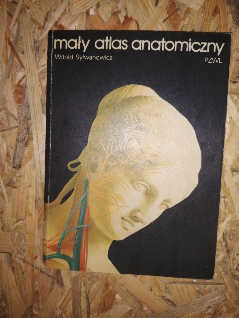 Mały atlas anatomiczny Sylwanowicz kolekcja PRL