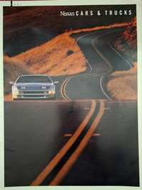 Broszura prospekt Nissan 1991 + gratis Altima 2001