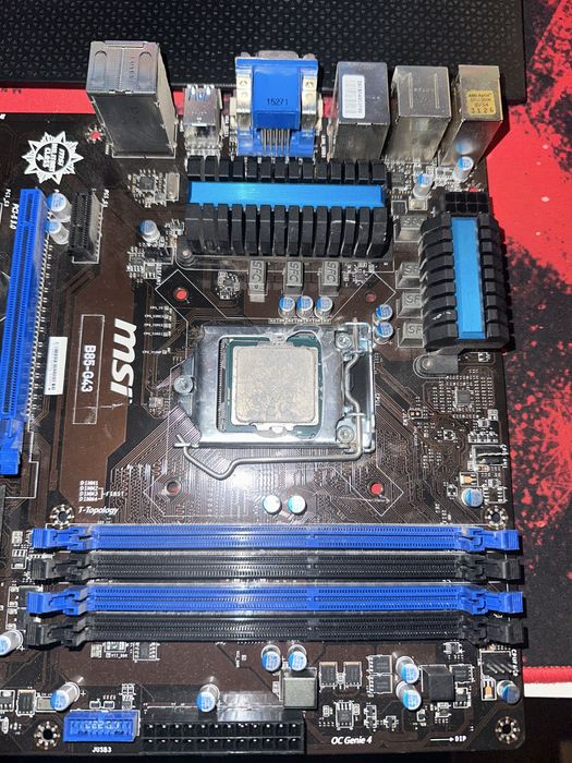 Płyta główna MSI B85 - G43 + Procesor I7-4790k