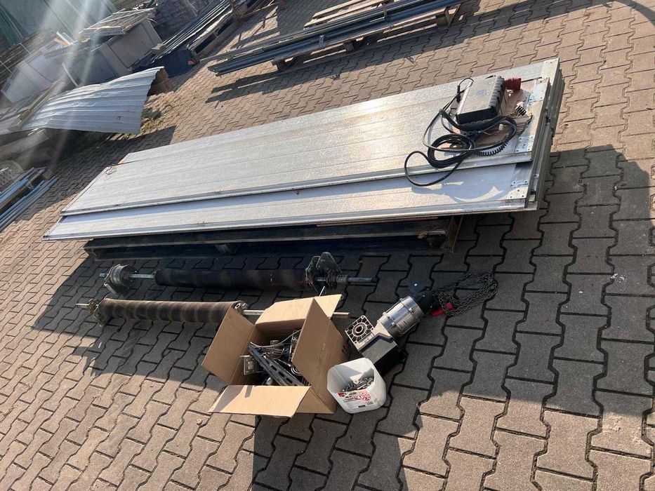 Brama przemysłowa Wiśniowski 373x375+napęd