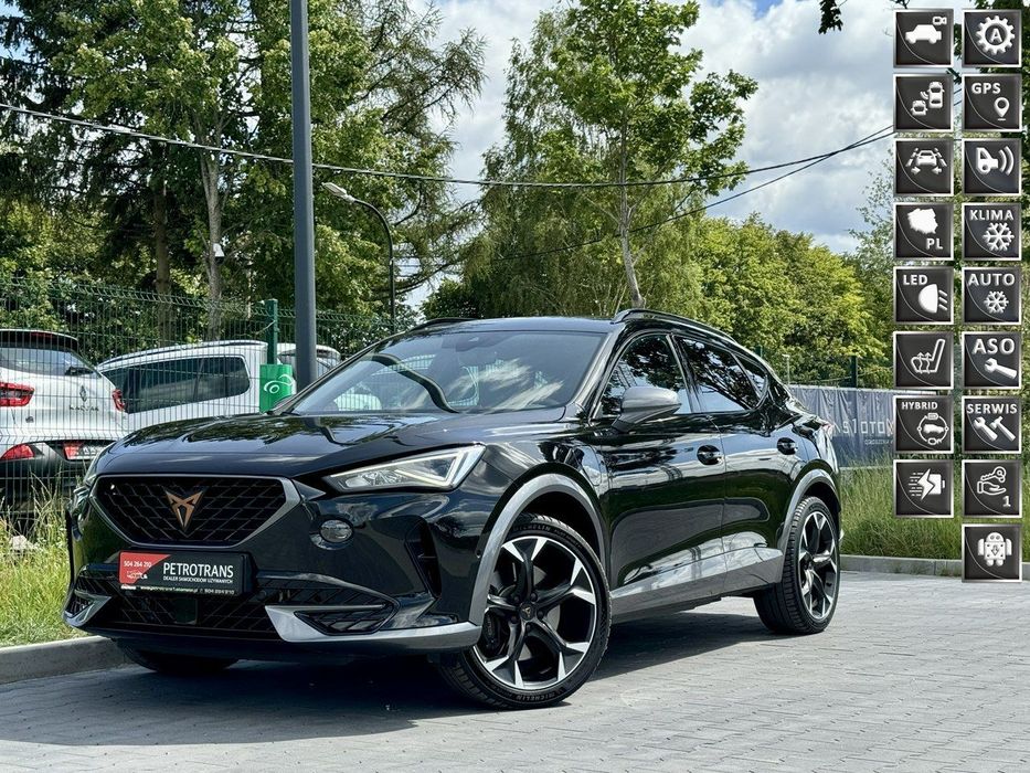Cupra Formentor 1.4 TSI / 245 KM VZ-E HYBRID LED Automat Nawigacja Kamera Asystenty