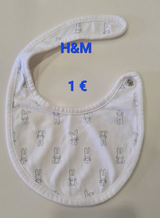 São 6 babetes. 1€ cada. 5€ os 6.