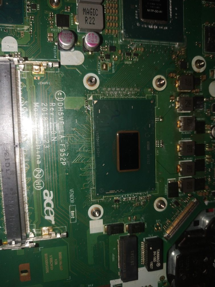 Материнка DH5VF LA-F952P  к  Acer Nitro 5 AN515-52-50Z0