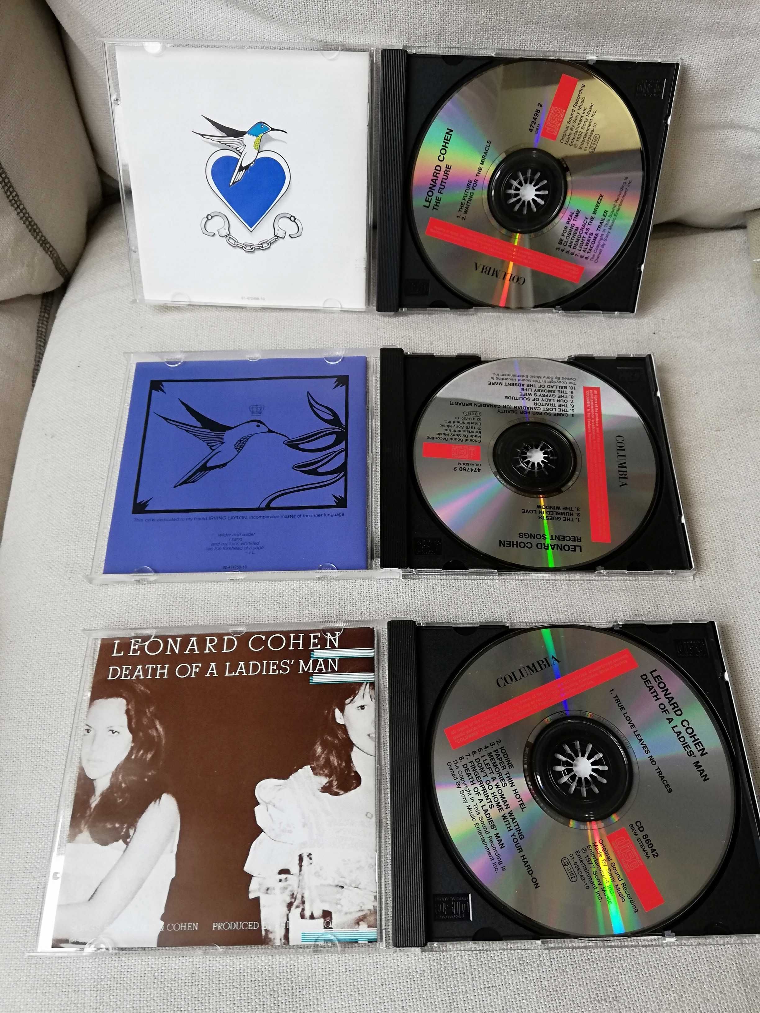 Leonard COHEN,123 CD Original Box Set, 3 CD 2001, Columbia