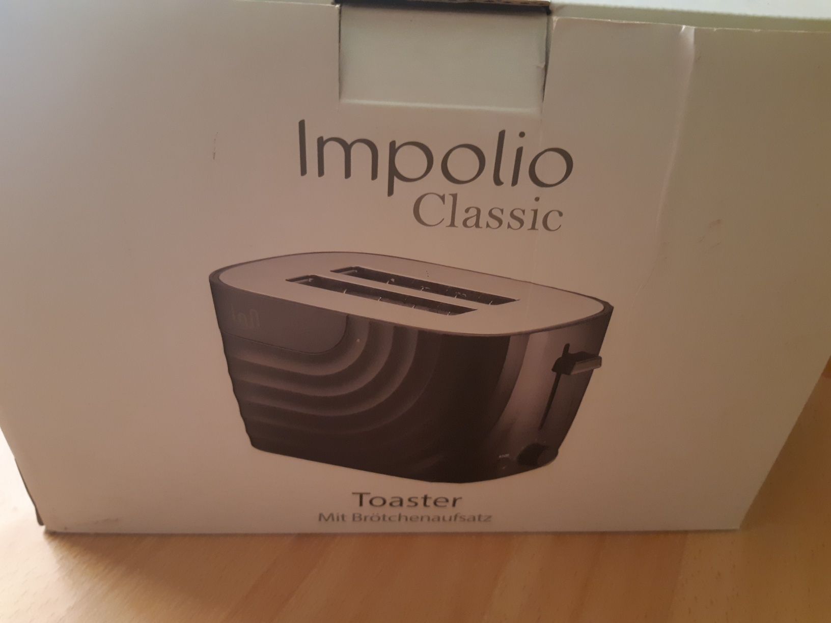 TOSTER Na Tosty Do Grzanek Chrupiący Chleb IMPOLIO Classic