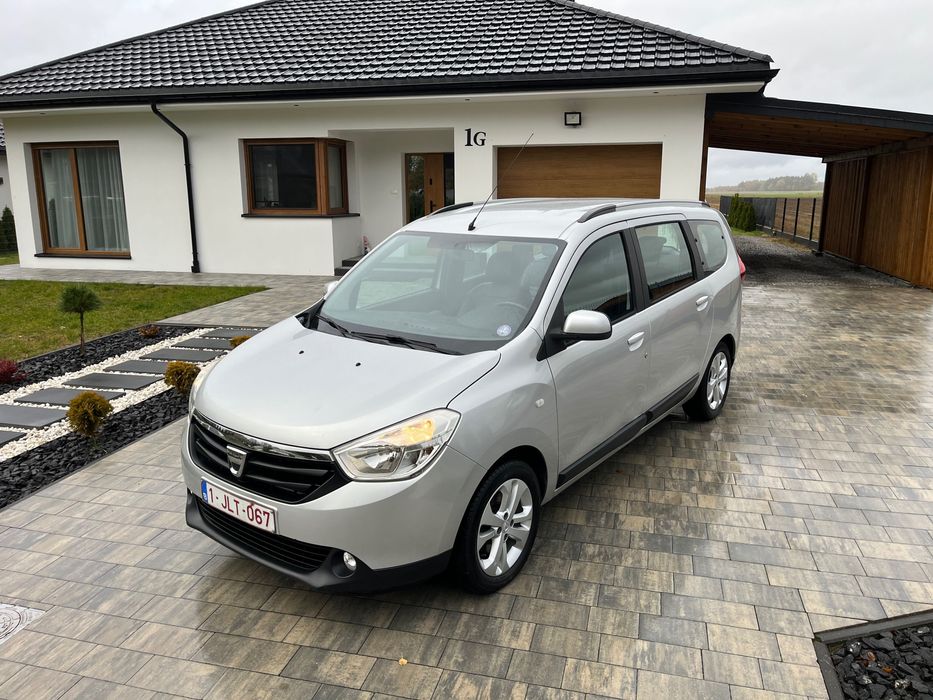 Dacia Lodgy 2016r benzyna Alu klima niski przebieg Duży serwis Zaprasz
