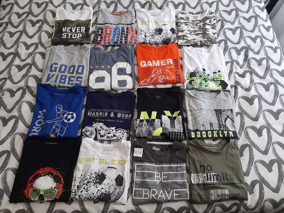 Camisolas manga comprida 8/9 anos