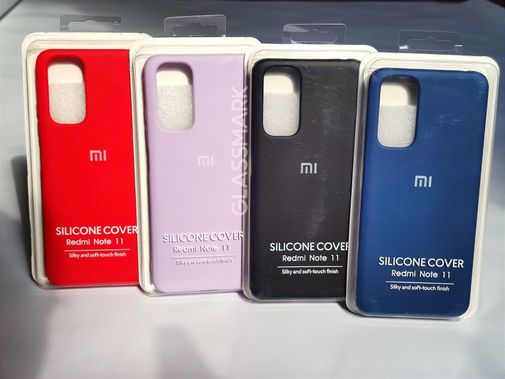 Чехол силиконовый с подложкой на Xiaomi Redmi Note 11 / 11S