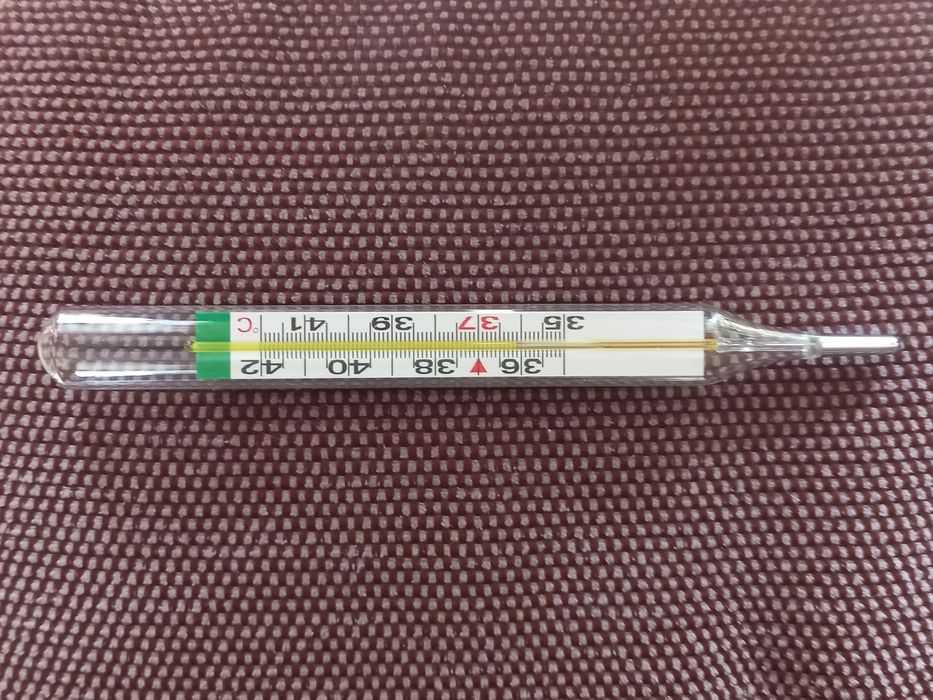 Градусник- термометр медициеский ртутный