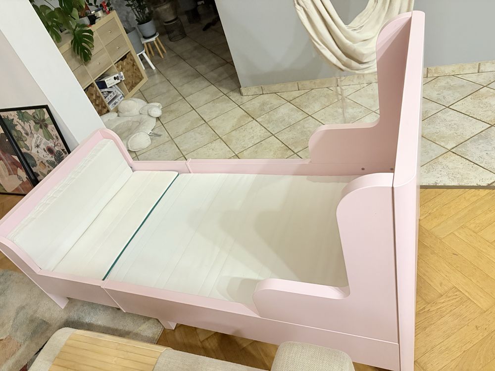 Łóżko dziecięce Ikea Busunge materac w cenie jak nowe.