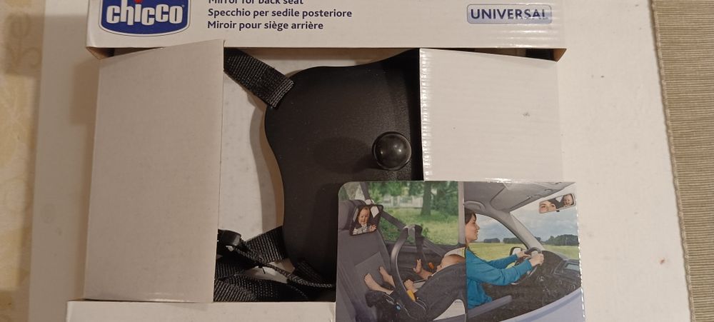 Espelho Chicco com oferta de espelho ventosa combinado para o banco tr