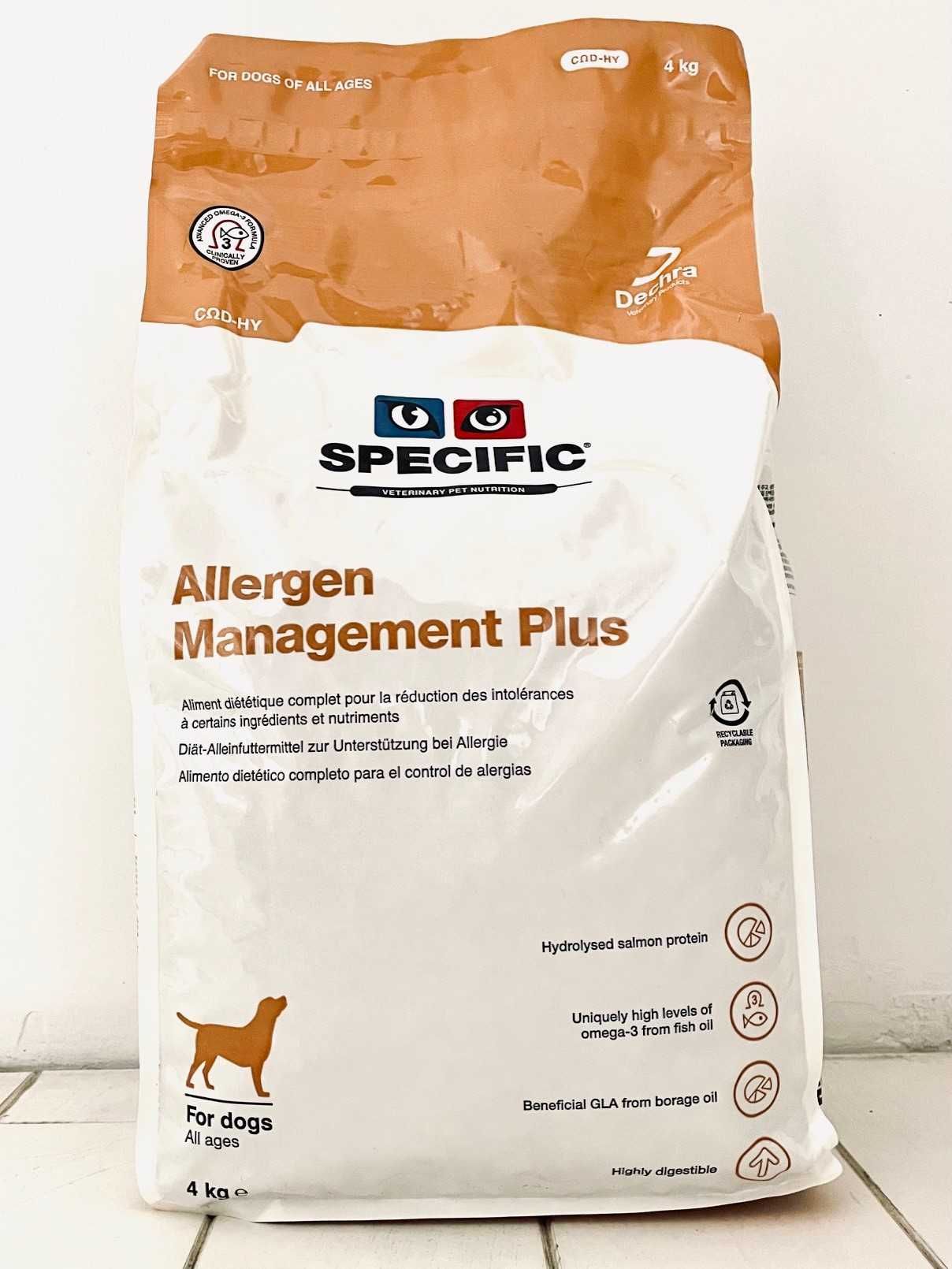 Karma dla psów Dechra SPECIFIC COD-HY Allergen Management Plus
