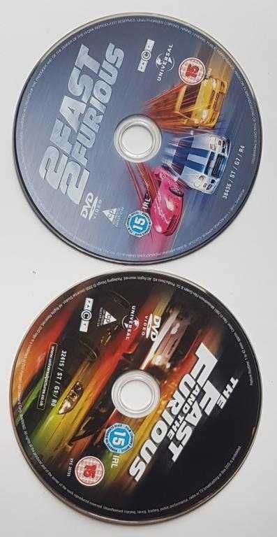 The Fast and the Furious. 1-3 частини / 2001 2003 2006 / DVD SteelBook