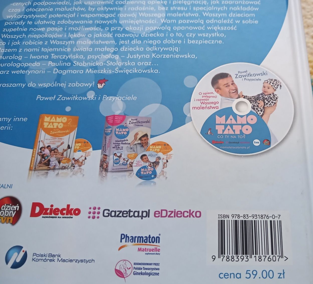 Nowa książka pt. Mamo tato co ty na to 2 + DVD, Paweł Zawitkowski