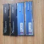 Fury HyperX 2X2GB/2x4GB Ram Ddr3