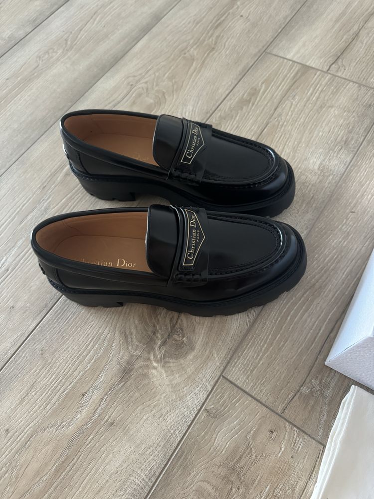Лоферы Dior, оригинал , діор оригінал