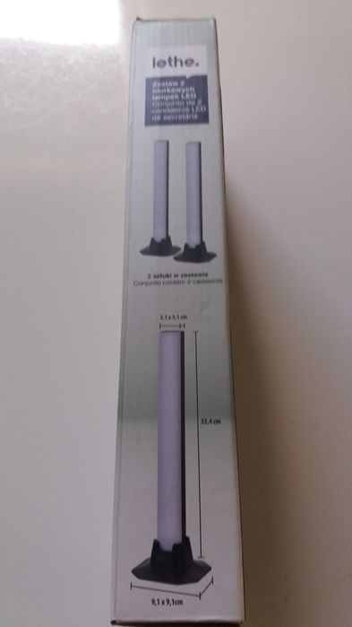 Lampki biurkowe led rgb z pilotem usb lethe