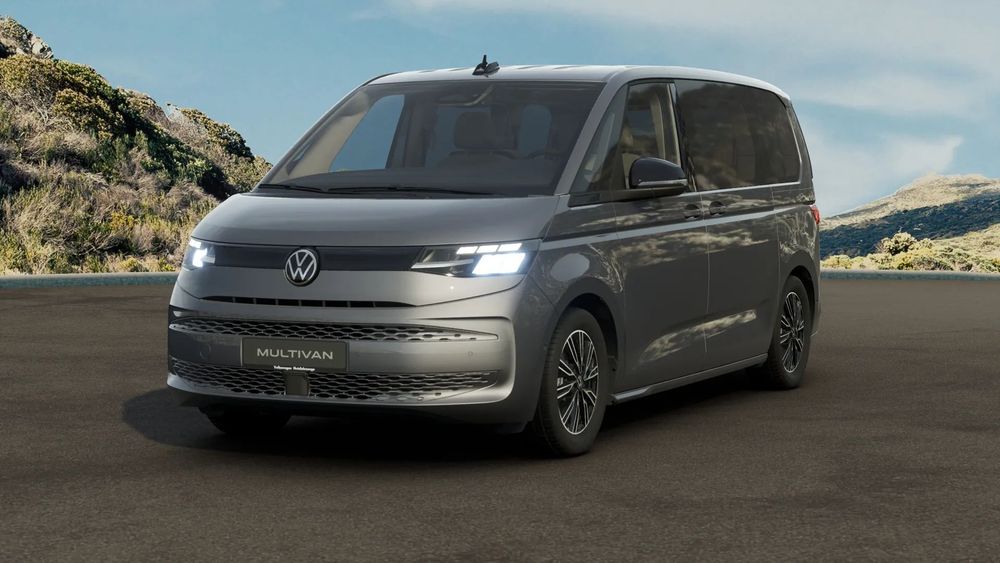 Volkswagen Multivan L1 / WYPRZEDAŻ ROCZNIKA! / Szary Indium Metalic / Pakiet 7 miejsc