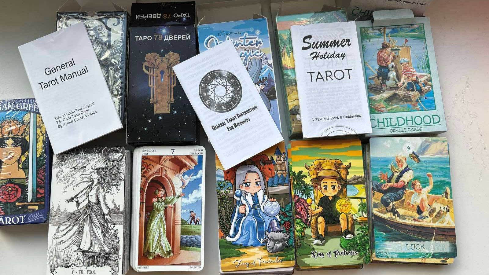 Таро ANKH безодні Abyss оракул Childhood Уєйта Morgan-Greer Tarot