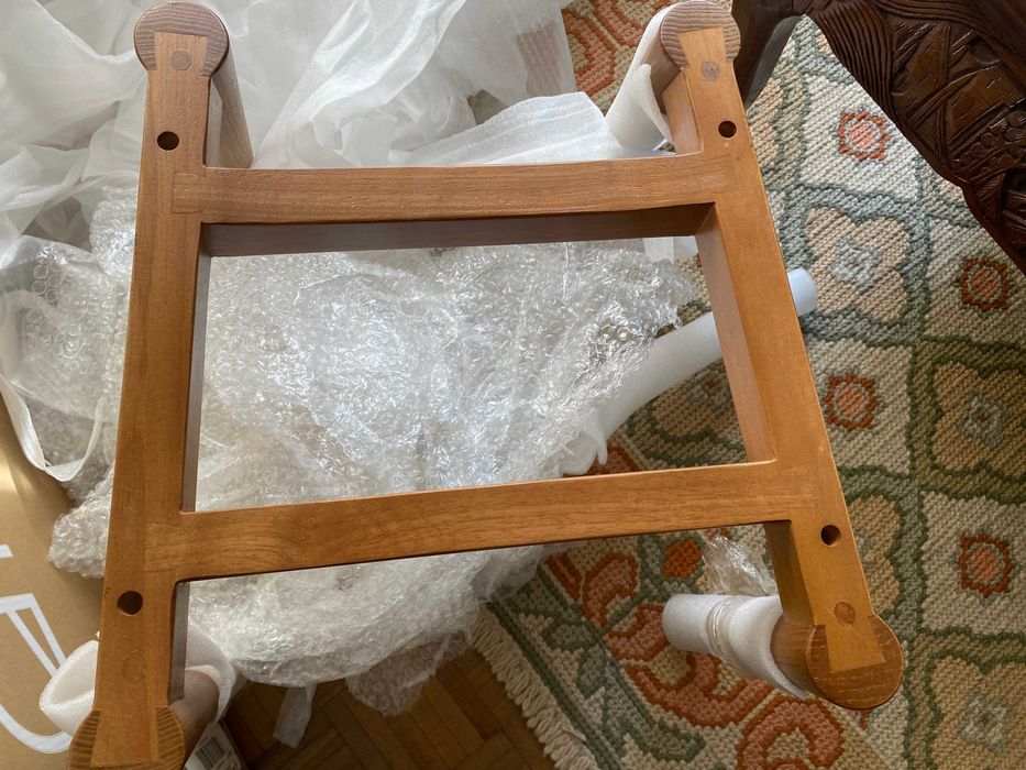 Bases para cadeira novas em madeira x 4