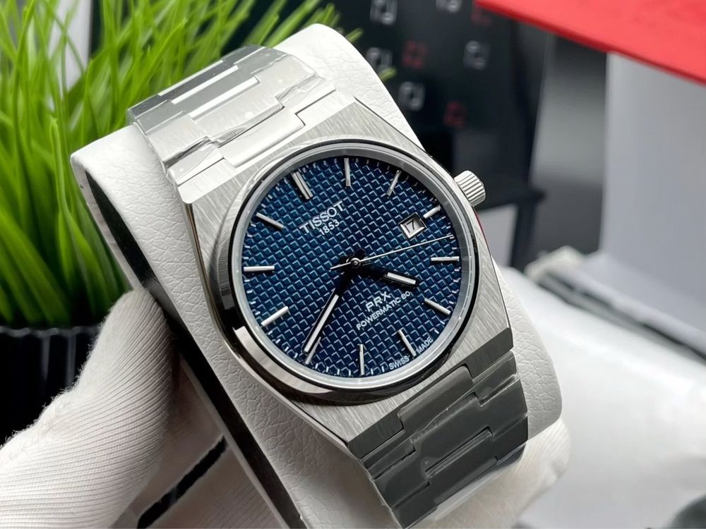 Годиник Годинник Tissot prx / Часы Tissot prx / Сині, Чорні