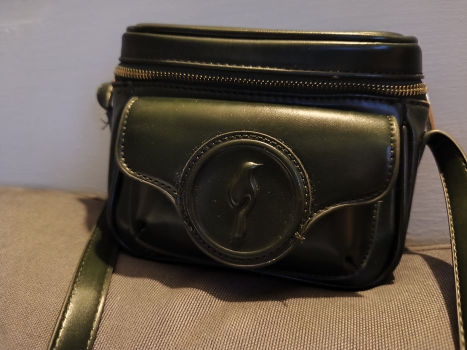 Torebka ochnik ciemny zielony