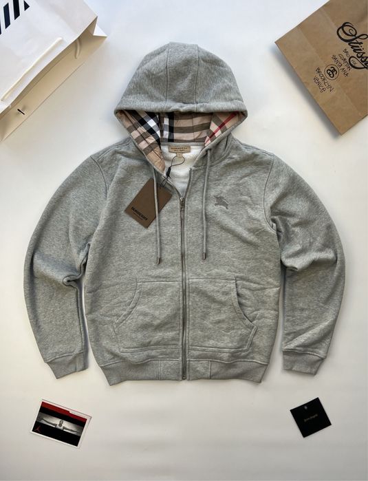 Чоловіча зіп худі Burberry / зіпка барбері / зіпка burberry