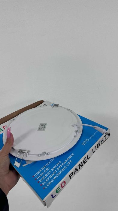 Painel LED Embutido Redondo – Novo
