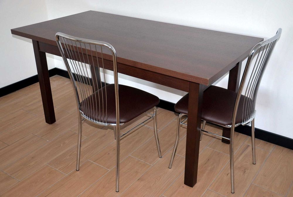 Elegancki zestaw do jadalni – stół 155x80 i 4 krzesła