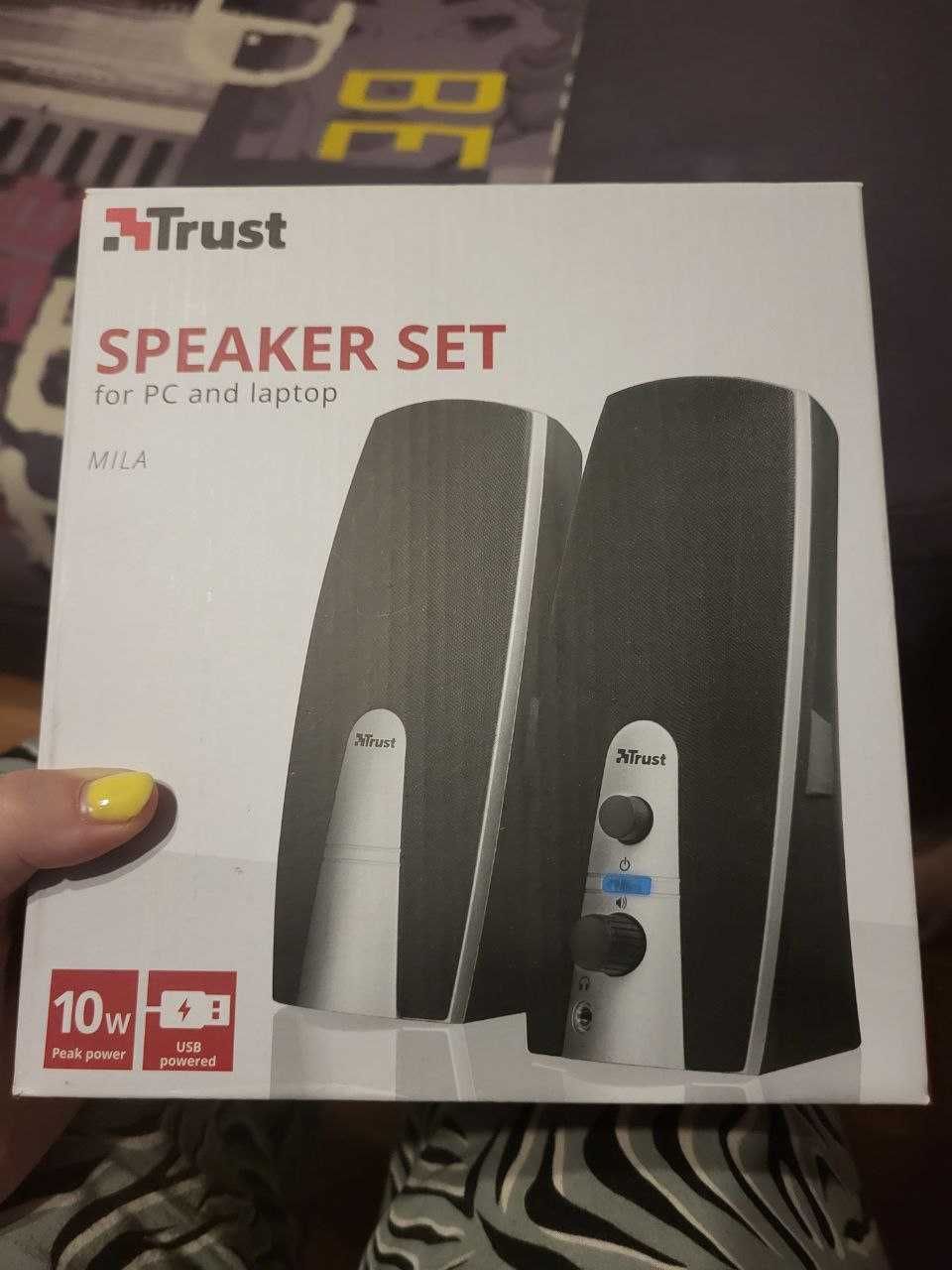 колонки trust speaker set for pc and laptop