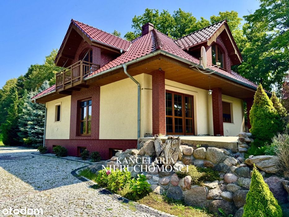 Luksusowy dom z własnym stawem i ogrodem/Miodnica