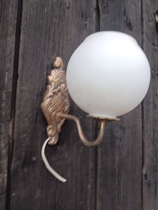 Lampa wisząca mosiezna