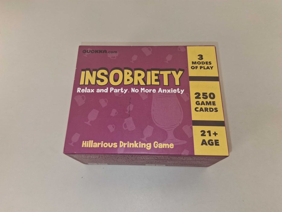 N212 Gra Karciana Insobriety Drinking Game Imprezowa 250 Kart